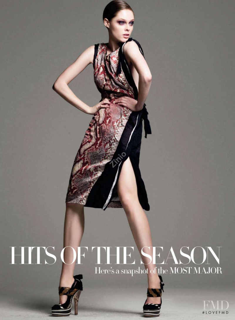 Coco Rocha featured in Hits Of The Season, February 2009