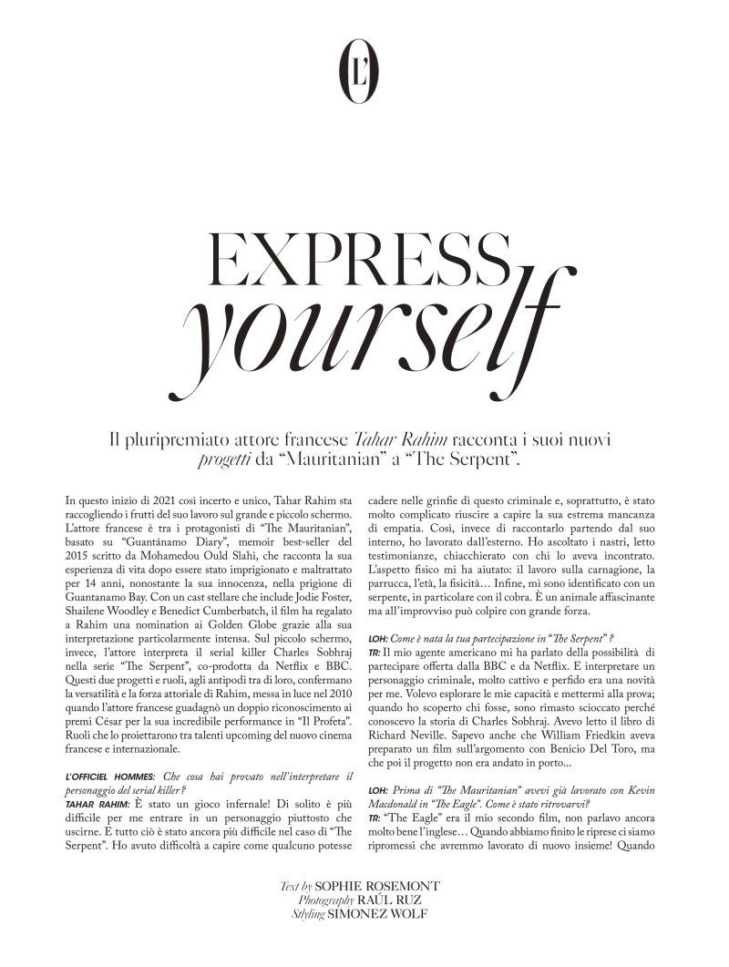 Express Yourself, March 2021