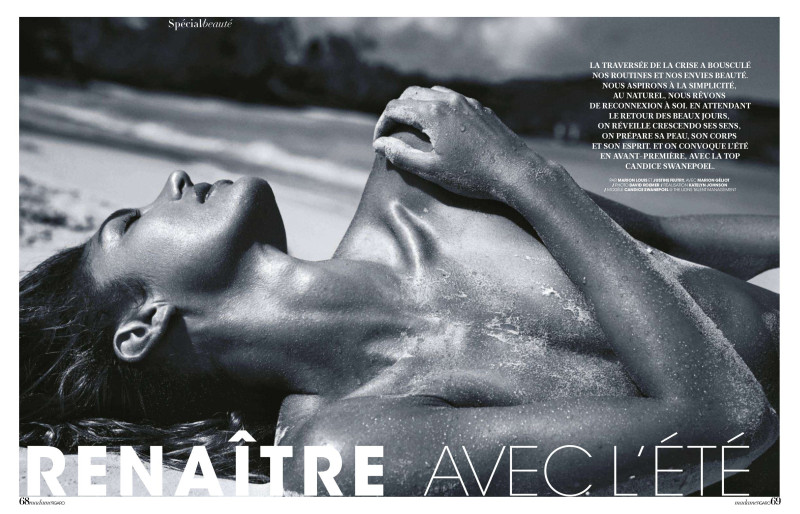 Candice Swanepoel featured in Renaître Avec L\'été, April 2021