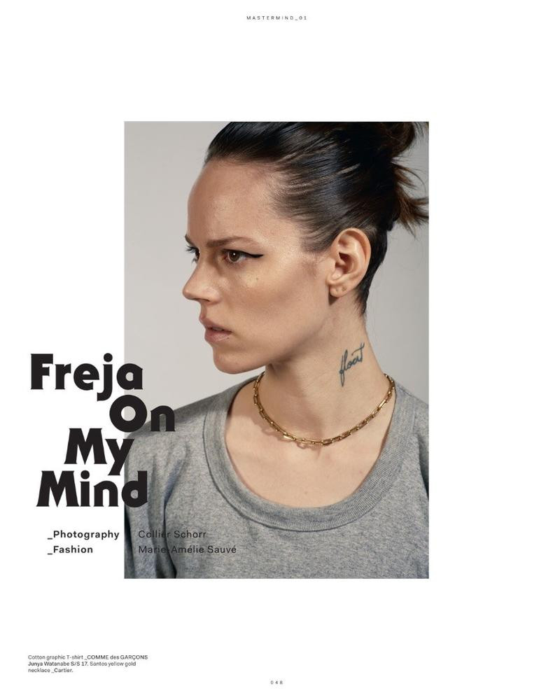 Freja Beha Erichsen featured in Freja On My Mind, February 2017