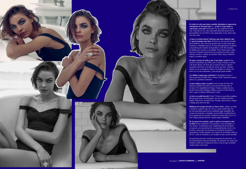 Bambi Northwood-Blyth featured in Big Brows Eye, January 2020