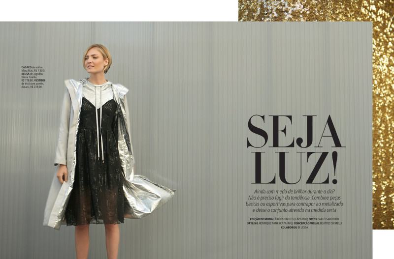 Barbara Berger featured in Seja Luz!, August 2018