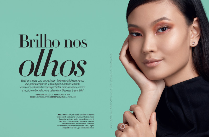 Debora  Wagatsuma featured in Brilho nos Olhos, August 2018