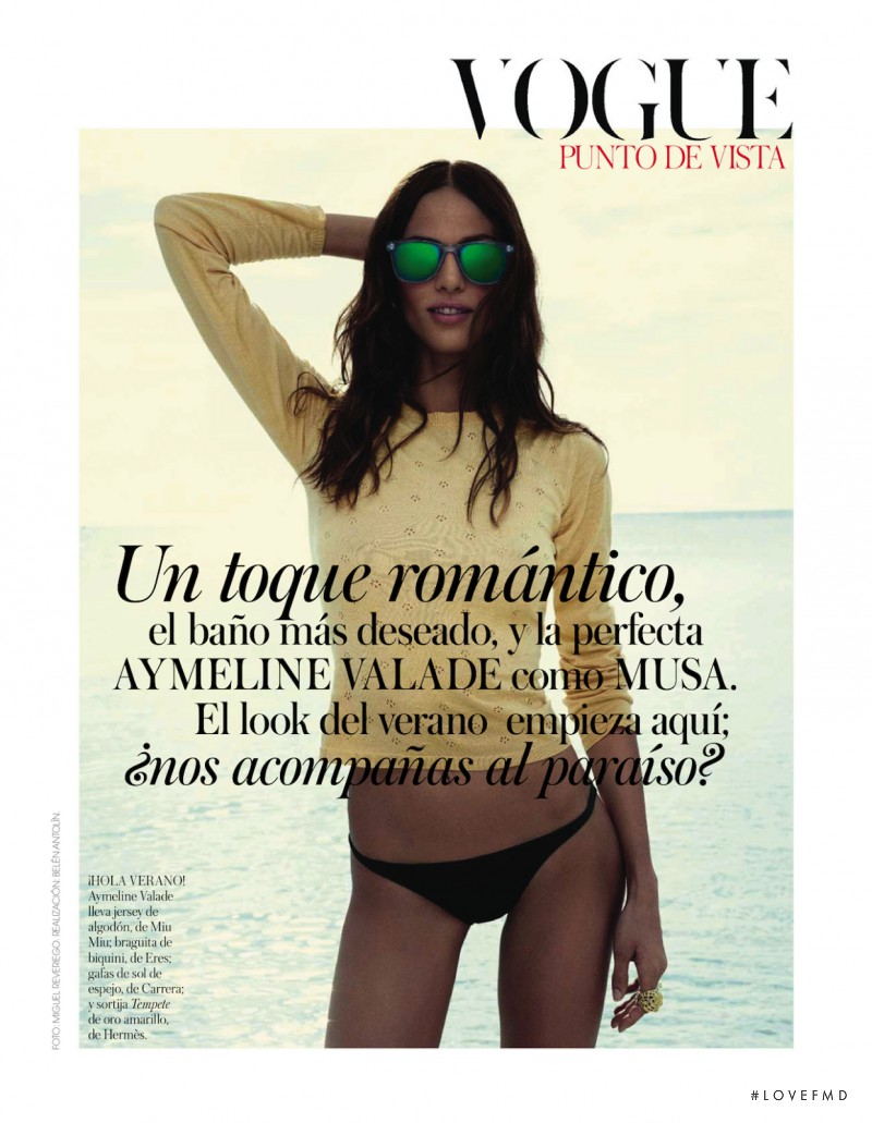 Aymeline Valade featured in Ave Del Paraiso, May 2013