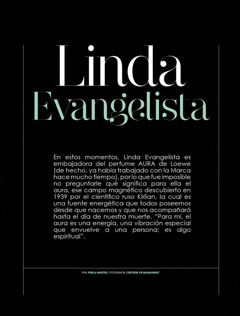 Linda Evangelista featured in Linda Evangelista, April 2014