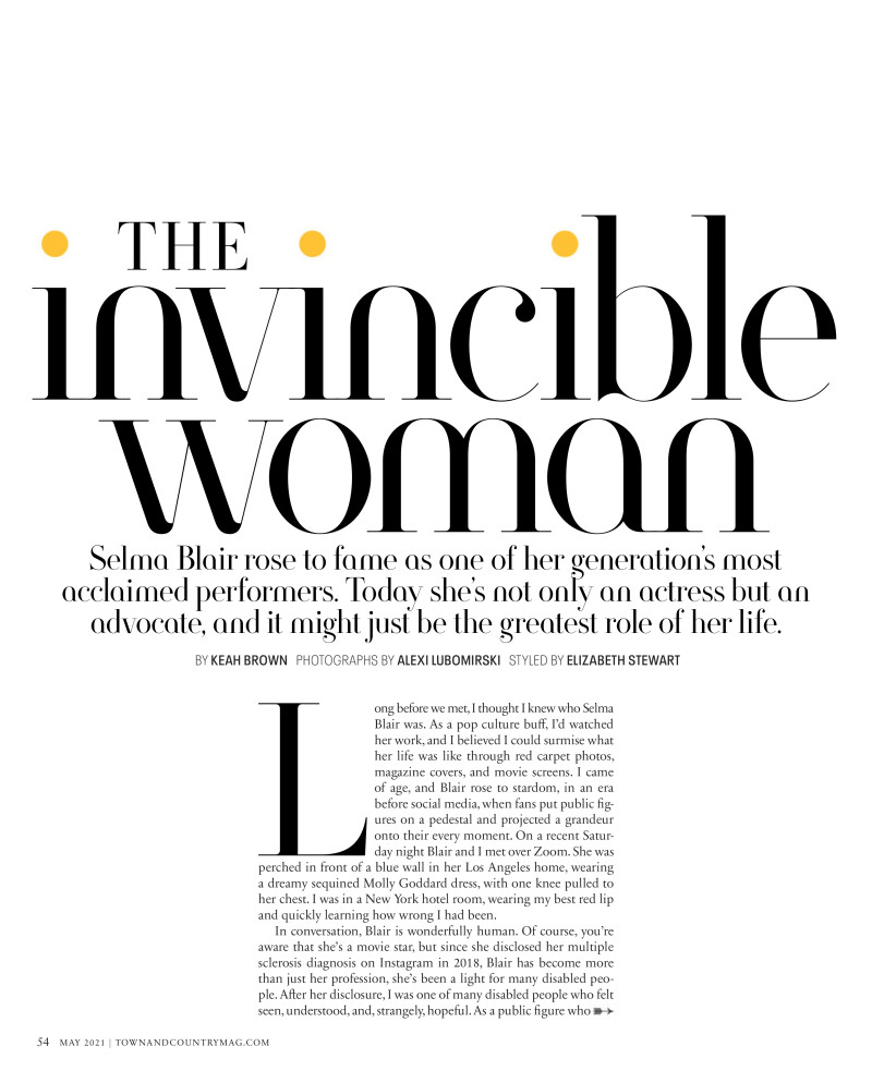 The Invincible Woman, May 2021