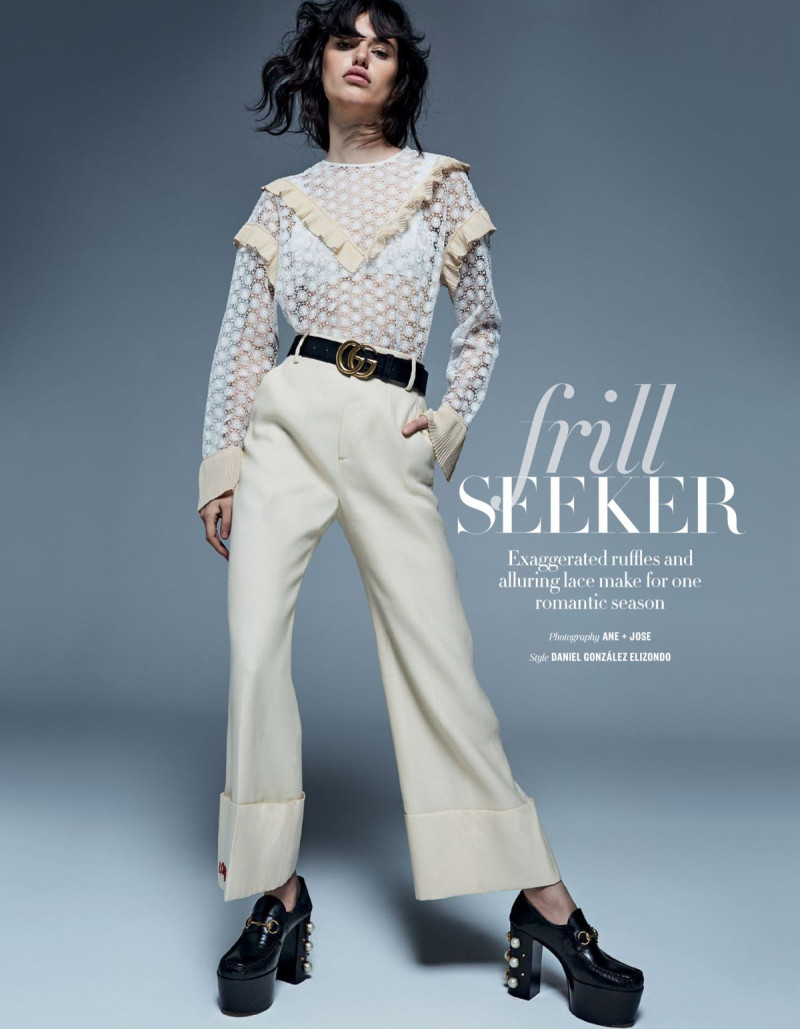 Alexandra Binaris featured in Frill Seeker, July 2017