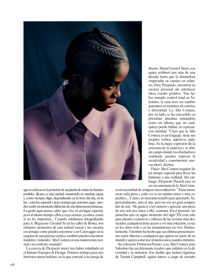 Malik Anderson featured in Heredero De La Alta Costura, May 2021