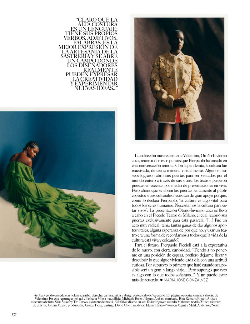 Malik Anderson featured in Heredero De La Alta Costura, May 2021