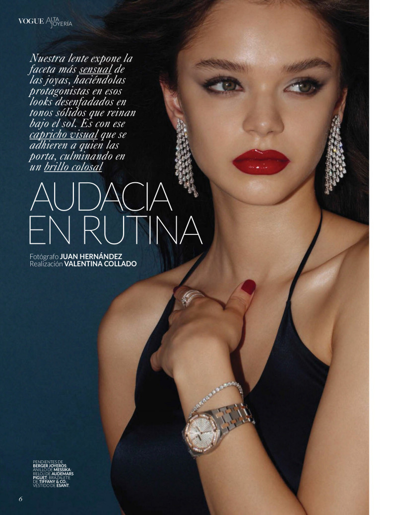 Victoria Villezcas featured in Audacia En Rutina, May 2021