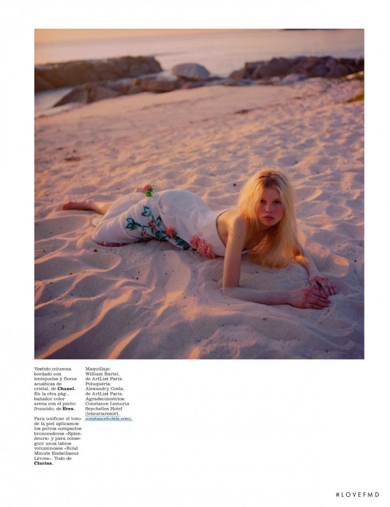 Morgane Warnier featured in Venus En El Paraiso, May 2013