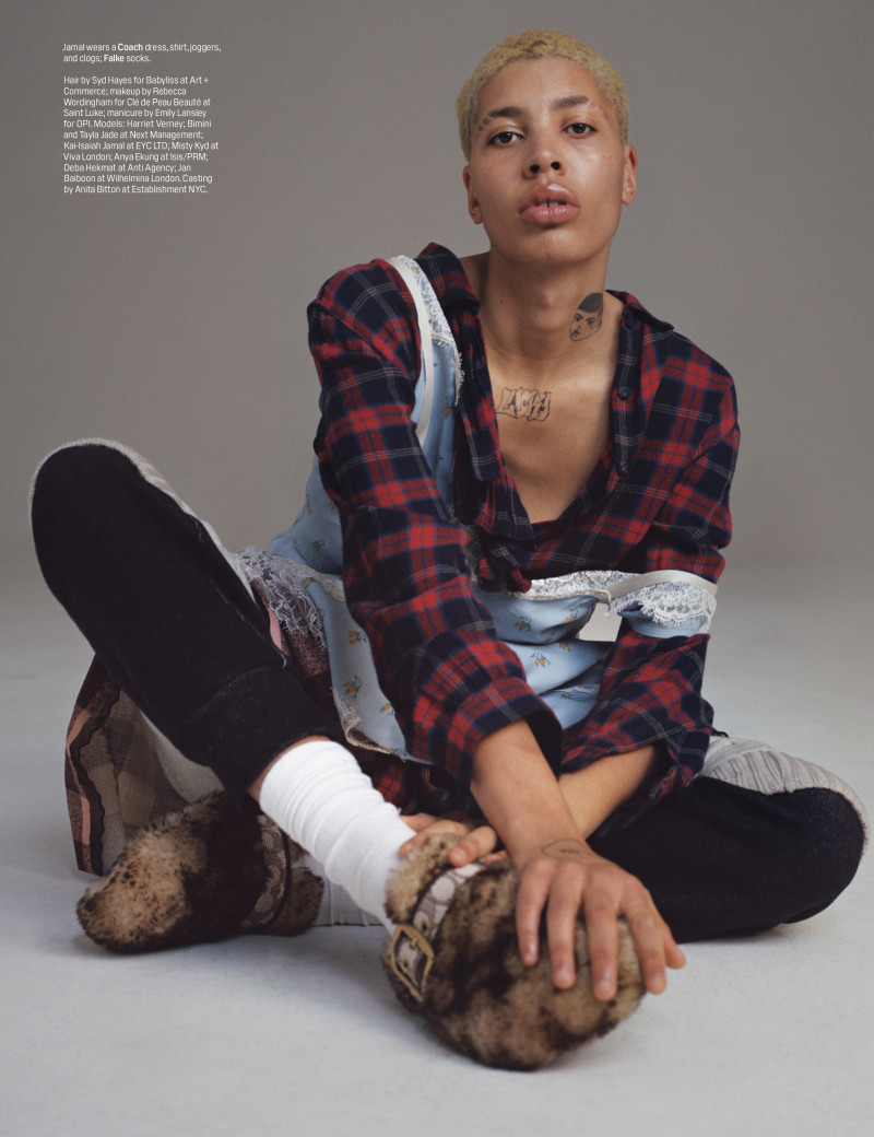 Kai-Isaiah Jamal featured in Worn To Be Wild, May 2021