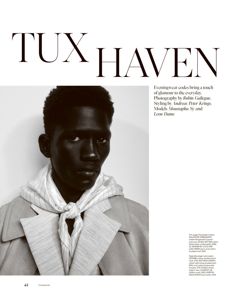 Leon Dame featured in Tux Haven, May 2021