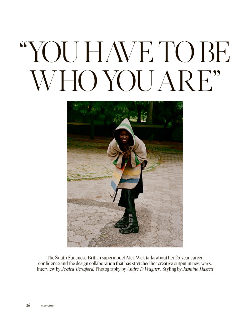 Alek Wek featured in You Have To Be Who You Are, September 2021