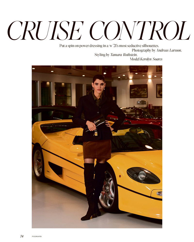 Kerolyn Soares featured in Cruise Control, September 2021