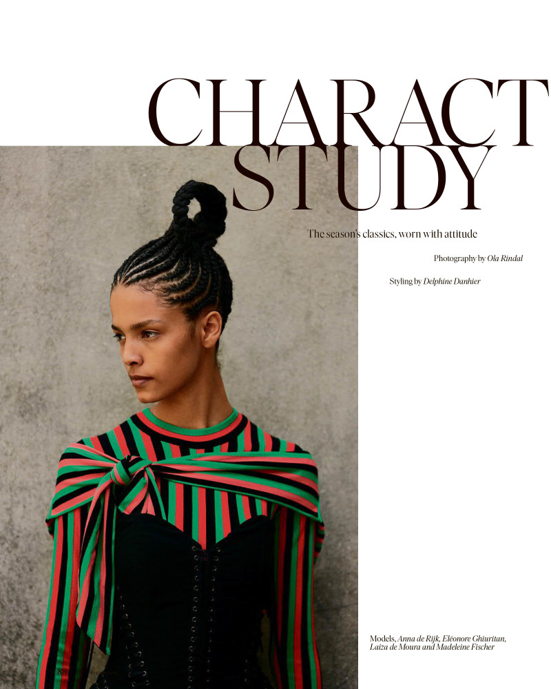 Anna de Rijk featured in Character Study, September 2021