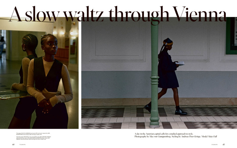 Maty Fall Diba featured in A Slow Waltz Through Vienna, October 2021