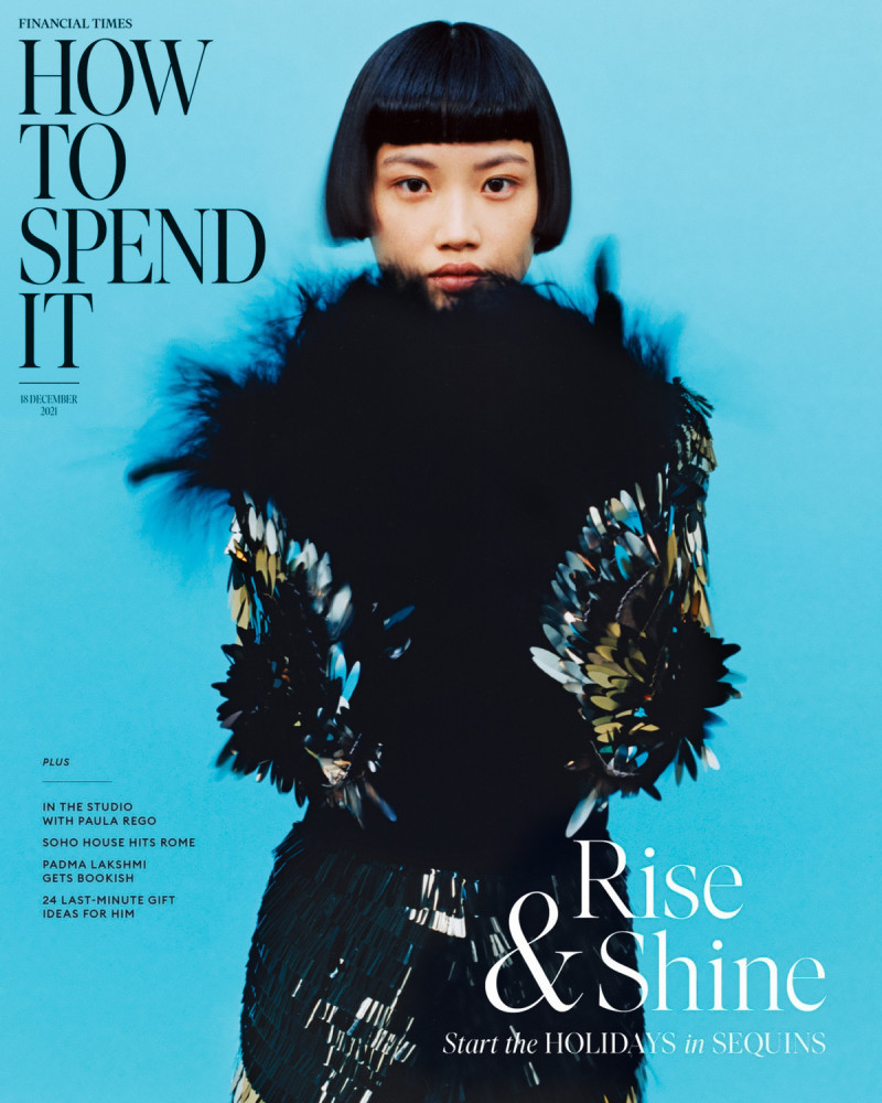 Maria Miguel featured in Party Style: Time To Shine In Sequins, December 2021