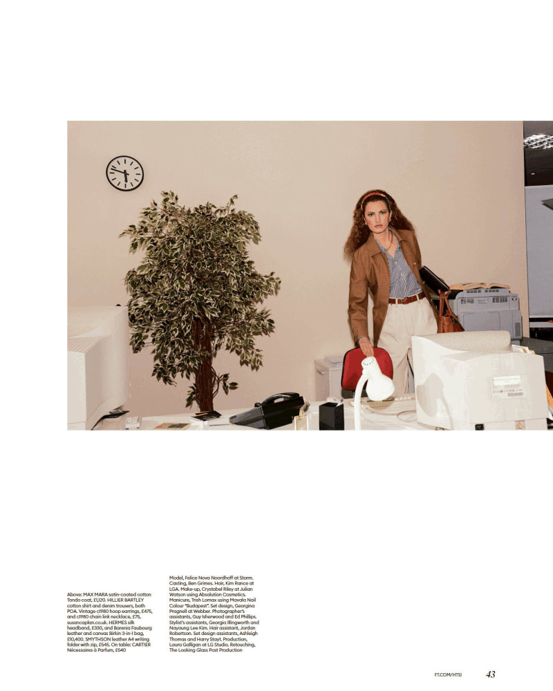 Felice Noordhoff featured in Haute Desking, March 2022