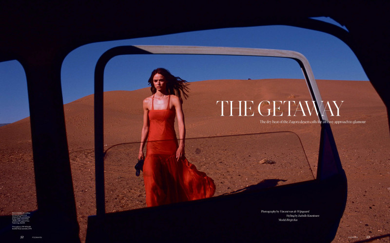 Birgit Kos featured in The Getaway, May 2022