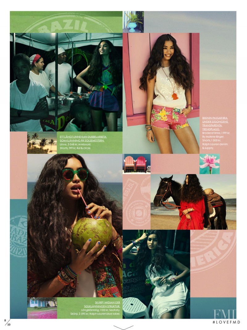 Kelly Gale featured in Destination, Paradis, May 2013