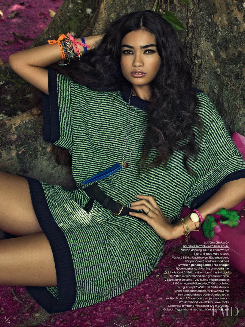 Kelly Gale featured in Destination, Paradis, May 2013