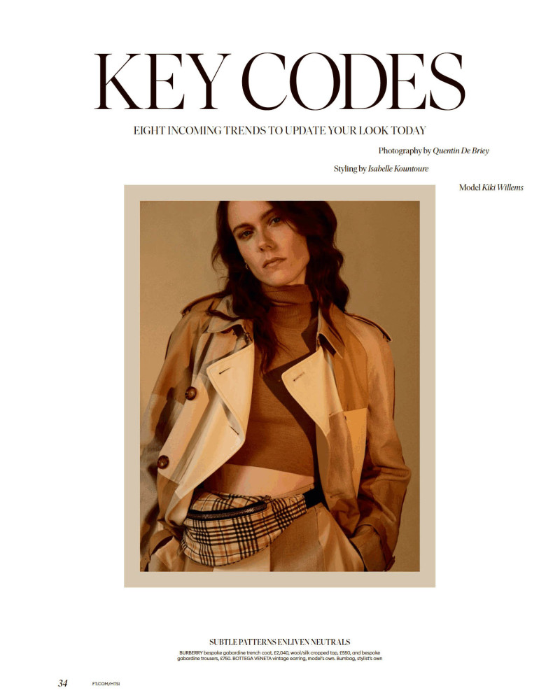 Kiki Willems featured in Key Codes, July 2022