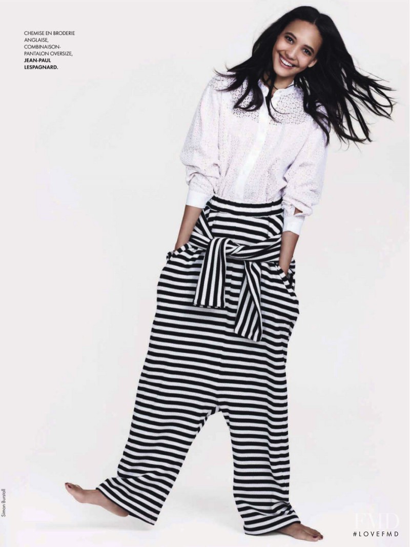 Cora Emmanuel featured in Elle Aime La Mode, April 2013