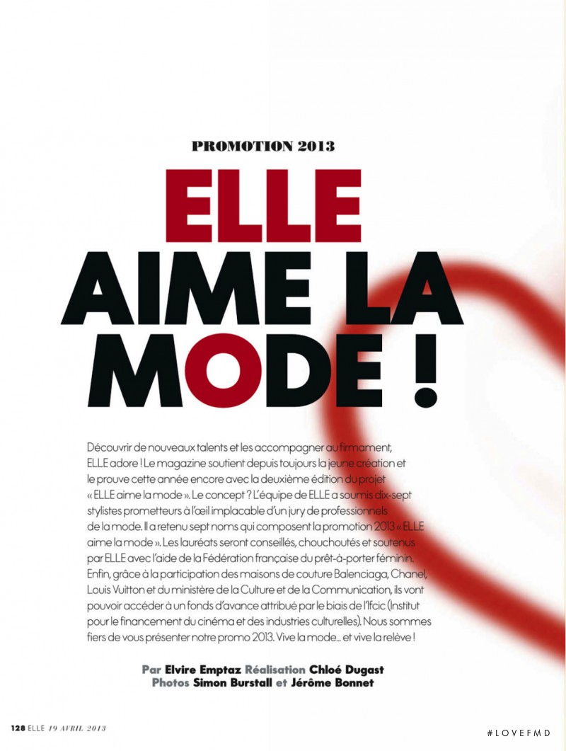 Elle Aime La Mode, April 2013