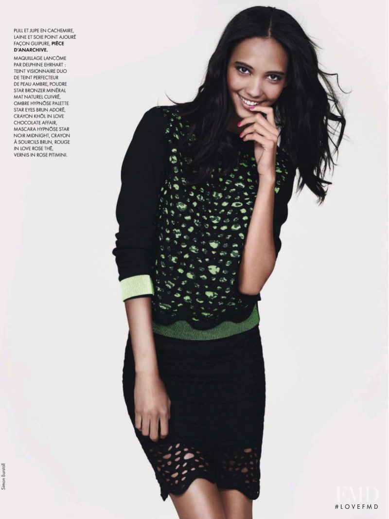 Cora Emmanuel featured in Elle Aime La Mode, April 2013