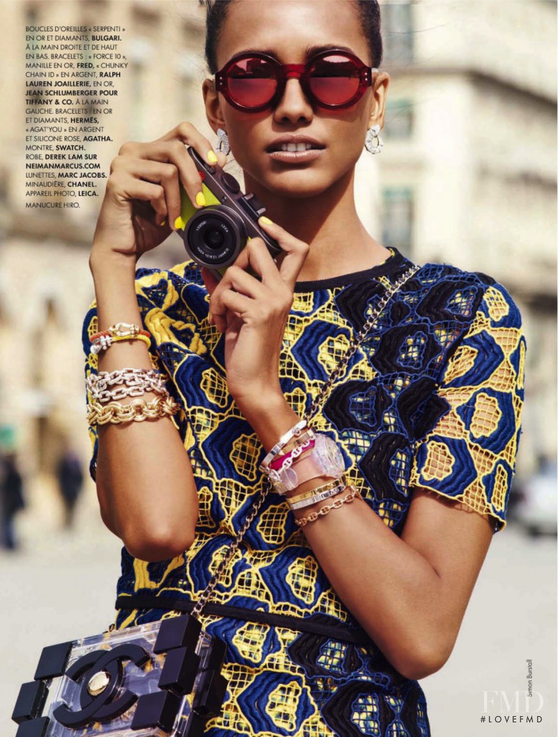 Cora Emmanuel featured in Macadam Princess, April 2013