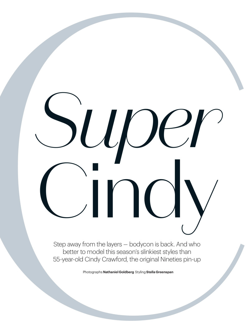 Cindy Crawford featured in Super Cindy!, September 2021