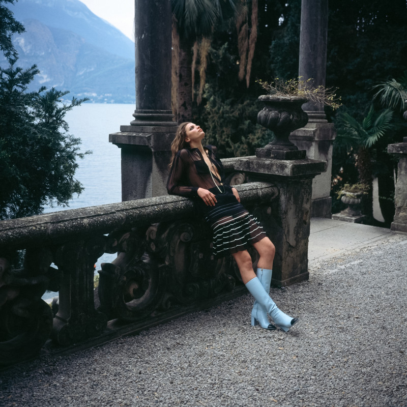 Mirthe Dijk featured in Como Azzurro, May 2024