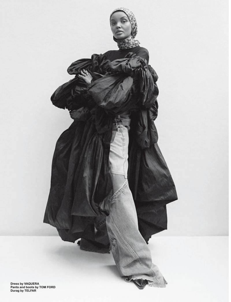 Halima Aden featured in Model Citizen, September 2020