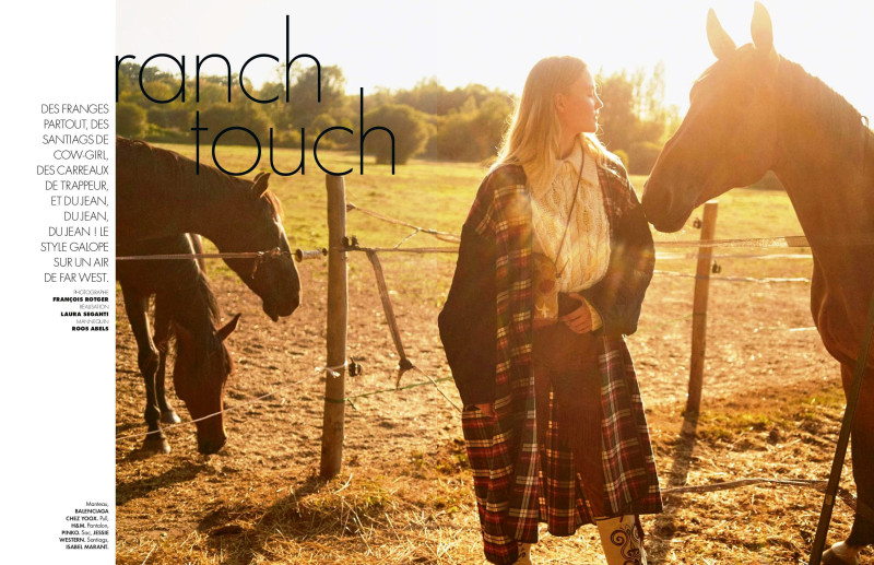 Roos Abels featured in Ranch Touch, December 2020
