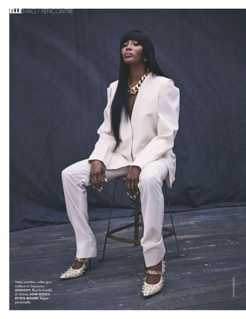 Naomi Campbell featured in Il Reste Beaucoup De Chemin a Parcourir, November 2020