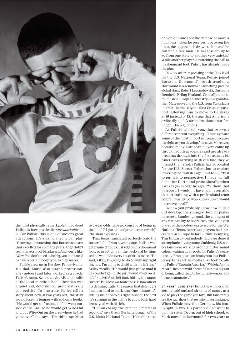 American Football Star, February 2021