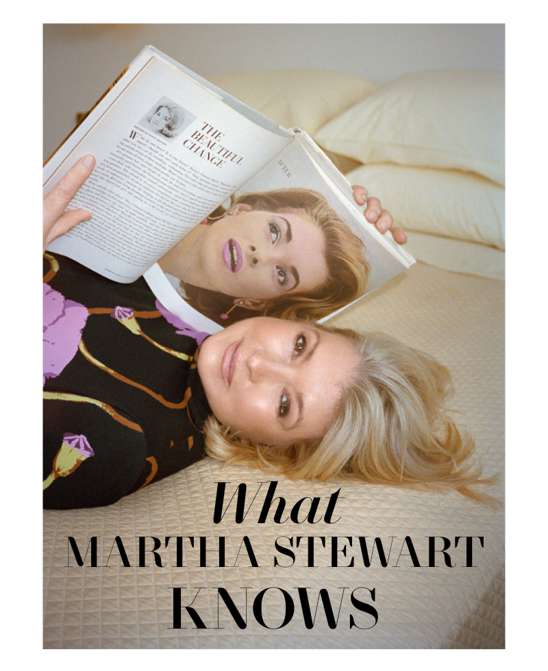 What Martha Stewart Knows, March 2021