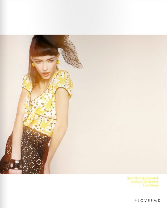 Natascha Hey featured in Back to the 50\'s, March 2012