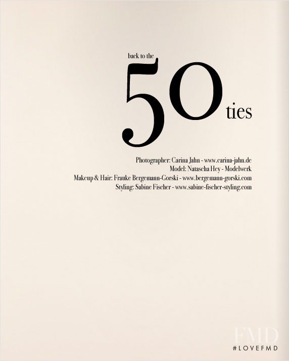 Back to the 50\'s, March 2012