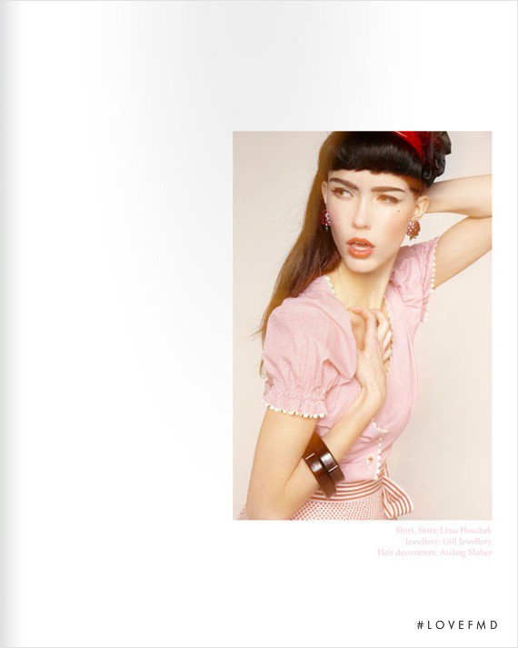 Natascha Hey featured in Back to the 50\'s, March 2012