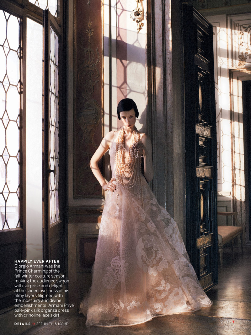 Edie Campbell featured in Cinderella Story, September 2013