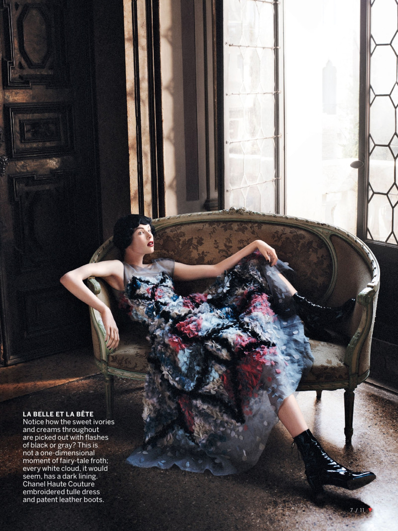 Edie Campbell featured in Cinderella Story, September 2013