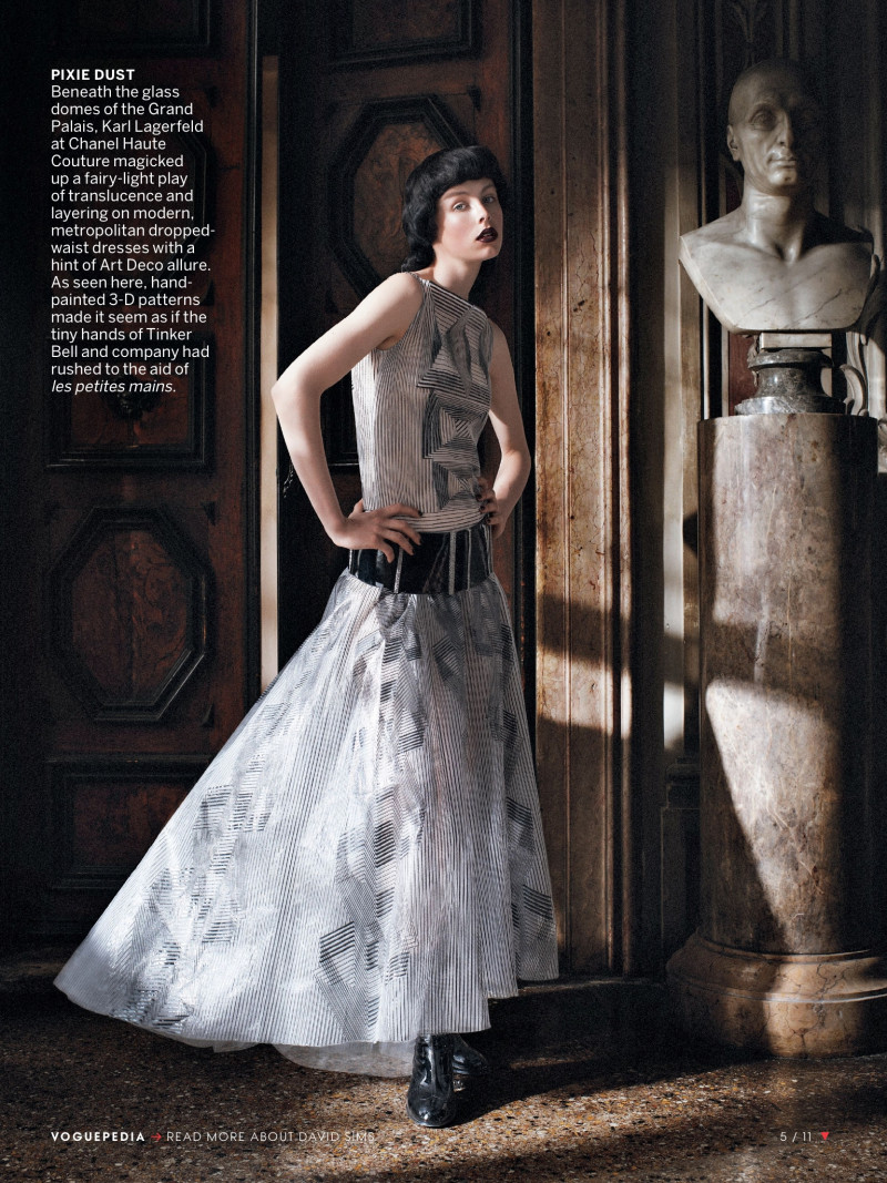 Edie Campbell featured in Cinderella Story, September 2013