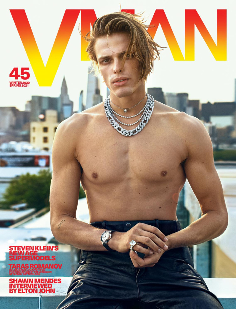 James Turlington featured in Steven Klein\'s New Age Models, December 2020