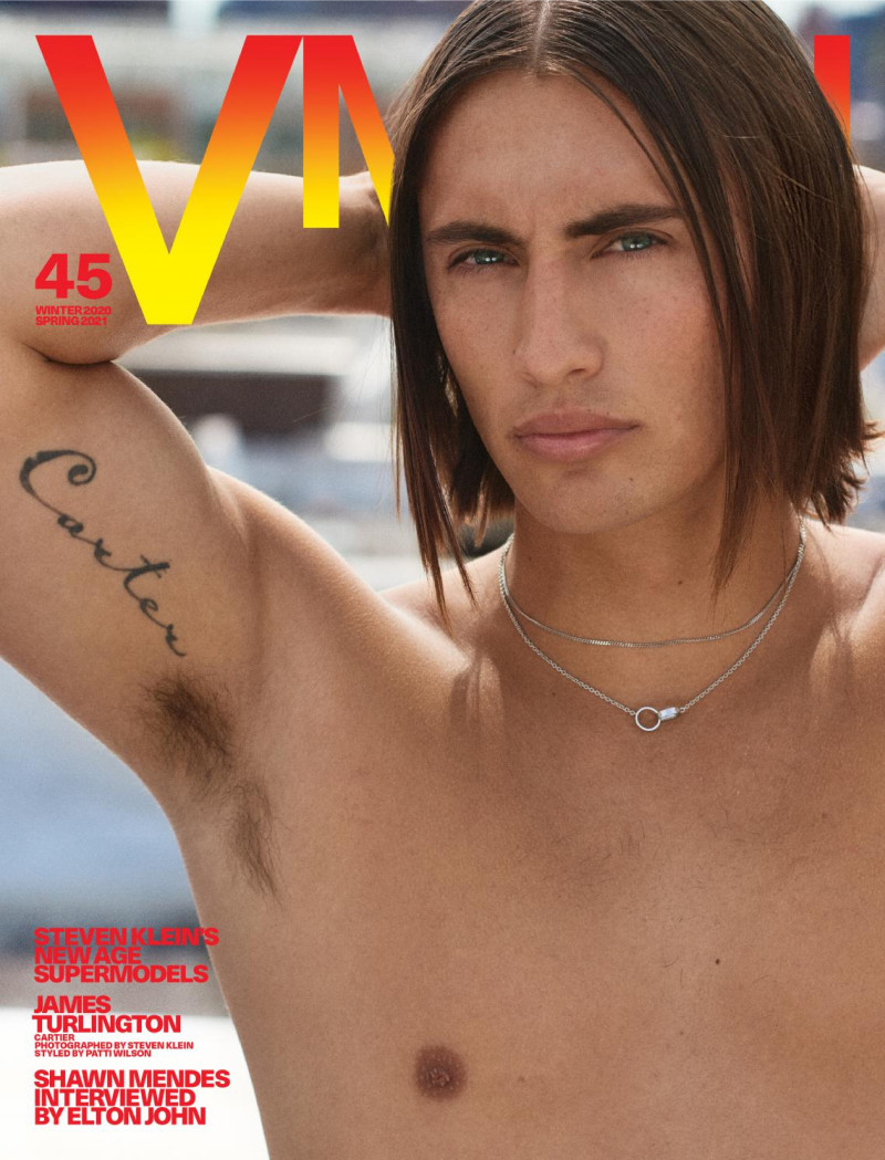 James Turlington featured in Steven Klein\'s New Age Models, December 2020