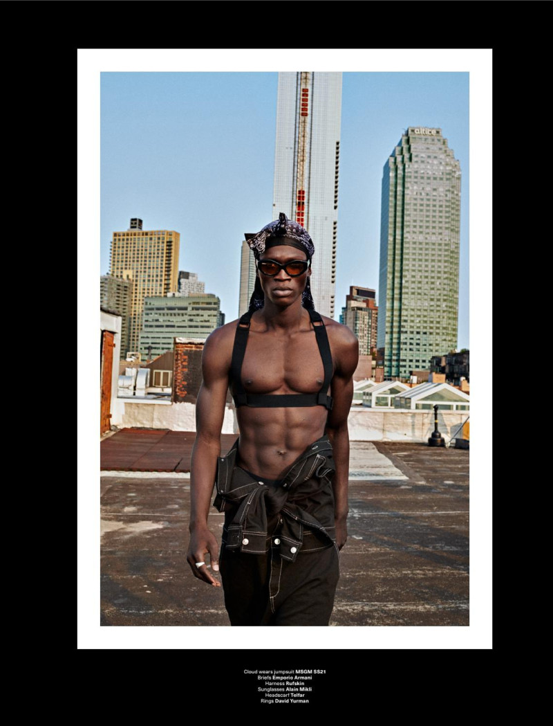 James Turlington featured in Steven Klein\'s New Age Models, December 2020