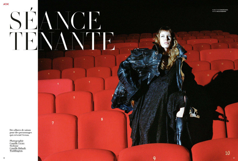 Rouguy Faye featured in Séance Tenante, March 2021