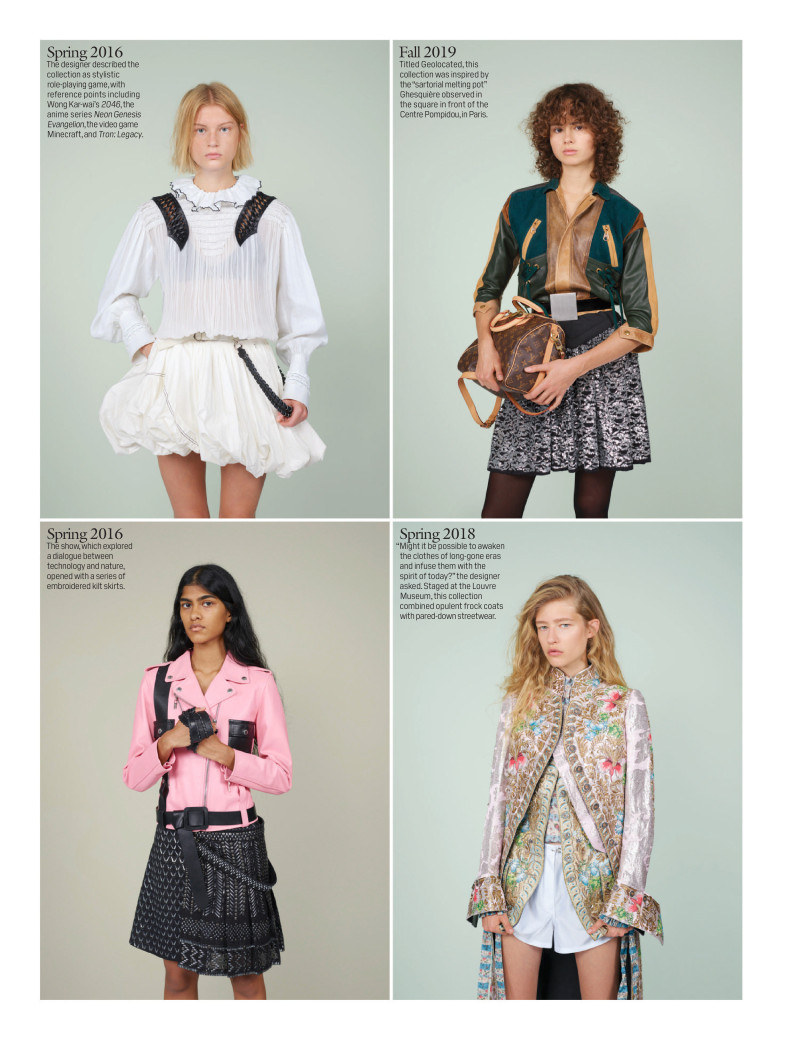 Oudey Egone featured in Collections Selections: Louis Vuitton, November 2020