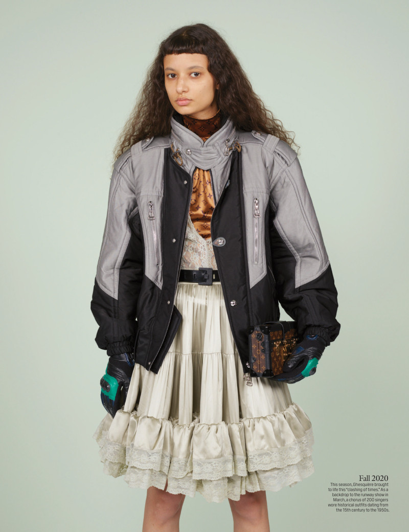 Oudey Egone featured in Collections Selections: Louis Vuitton, November 2020